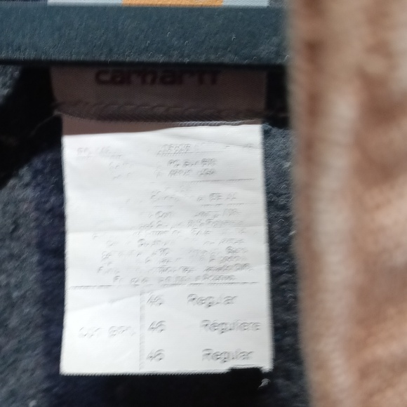 Carhatt Detroit Blankett Lined Winter Jacket Size 46R - Picture 5 of 13